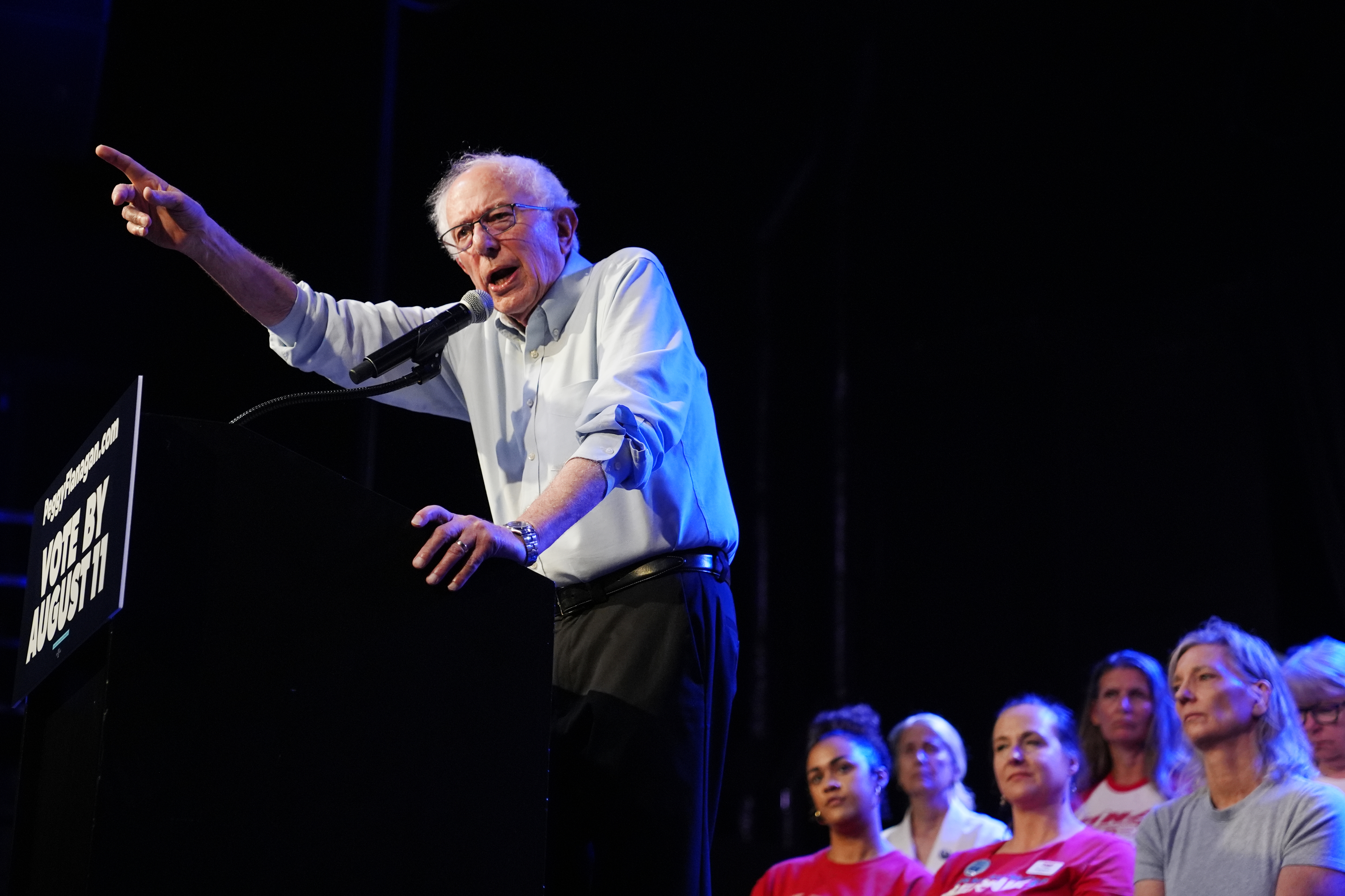 Sanders Deflects Blame for Hong Loss, Cites Limited Resources in Wisconsin Race