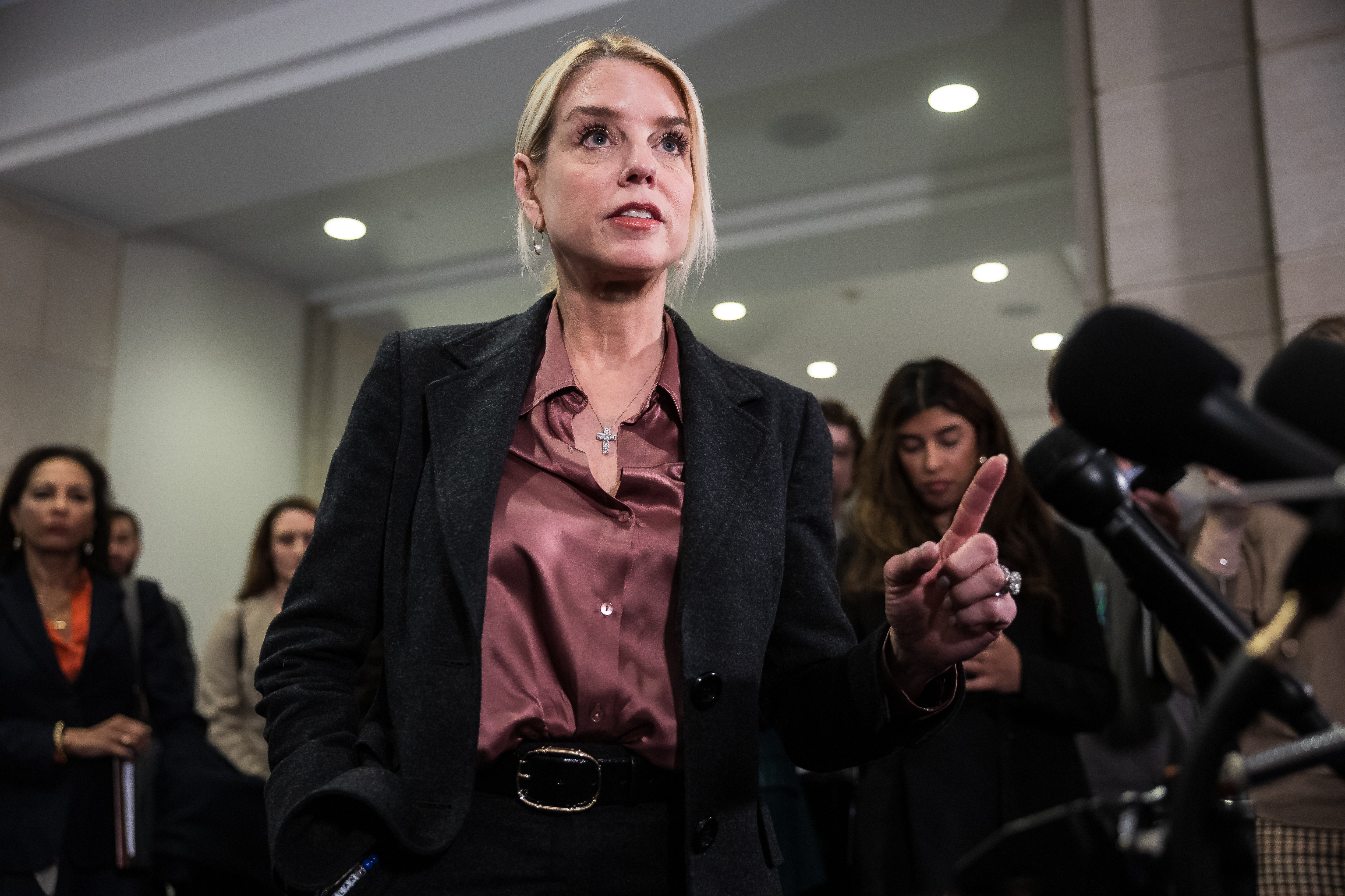 Democrats Accuse Bondi of Evading Testimony in Epstein Probe