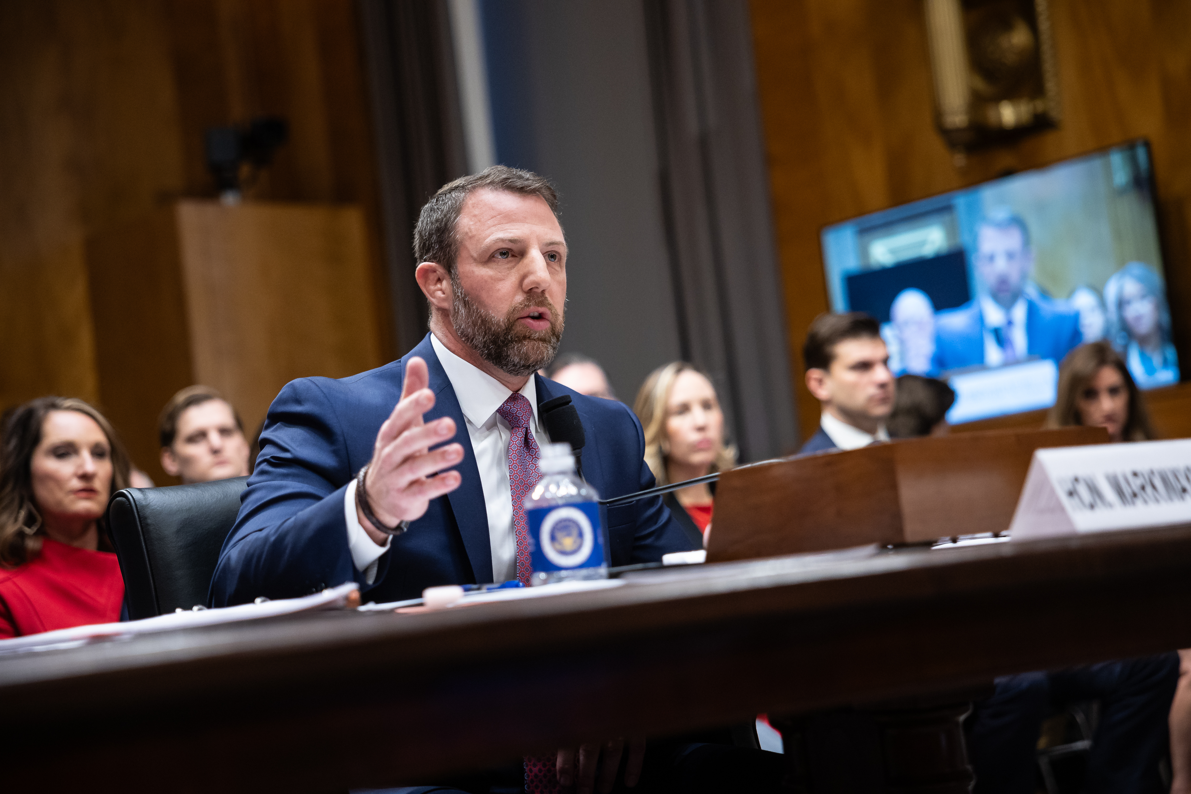 Fetterman Breaks Ranks, Backs Mullin's DHS Nomination in Committee Vote