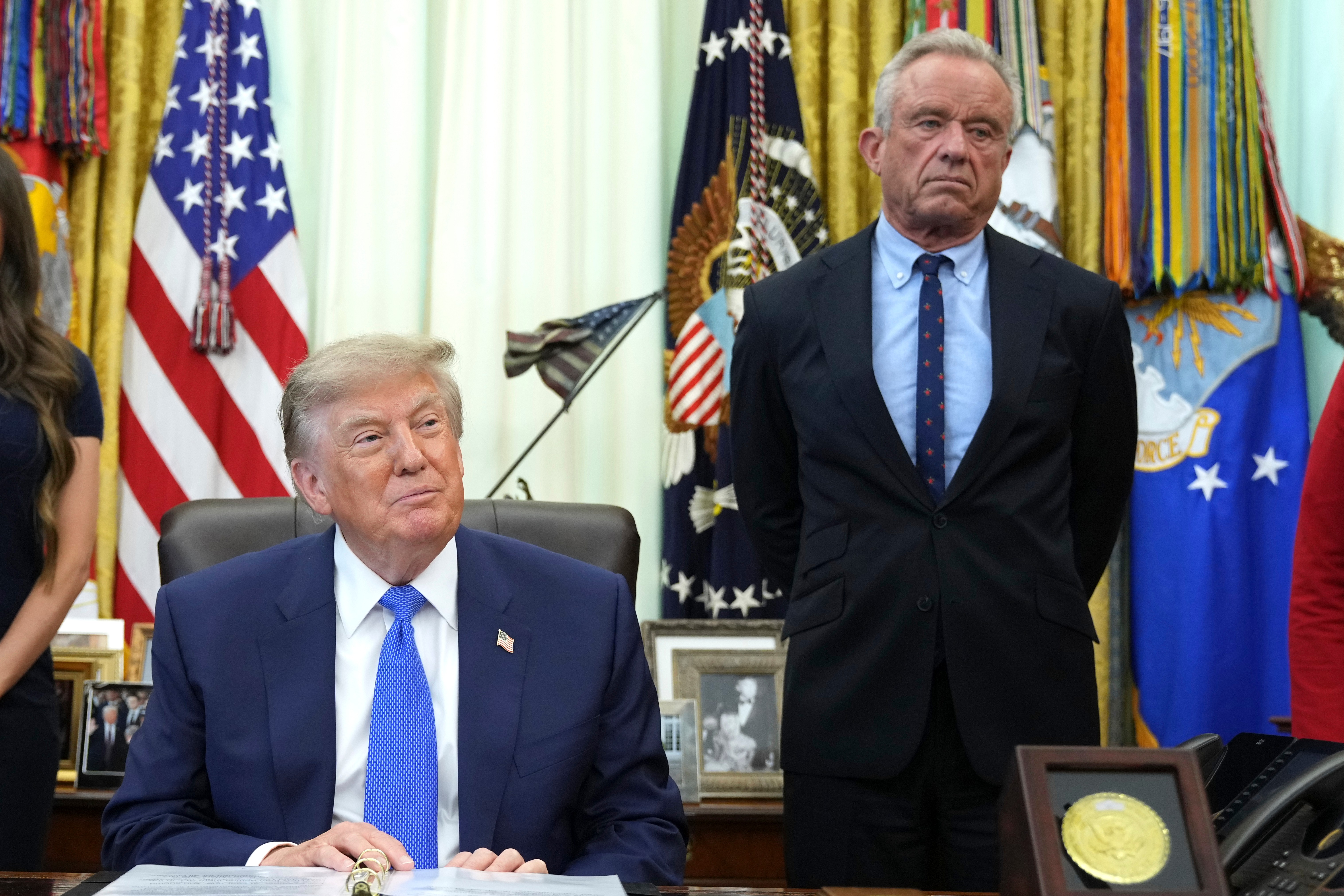After Months of Restraint, Trump Wades Into Vaccine Debate With Kennedy at His Side