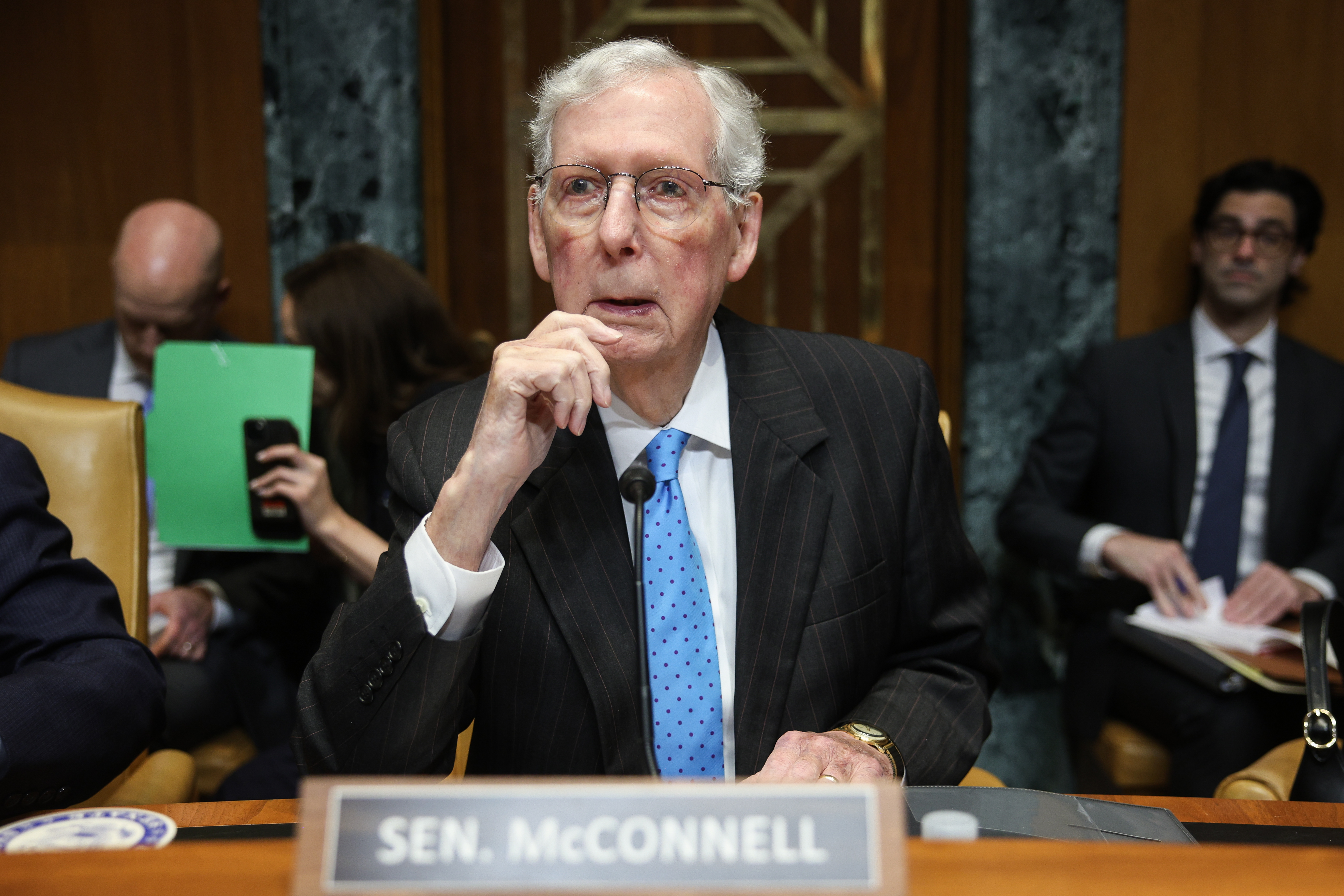 McConnell Discharged From Rehab After Fall, Plans Return to Senate Next Week
