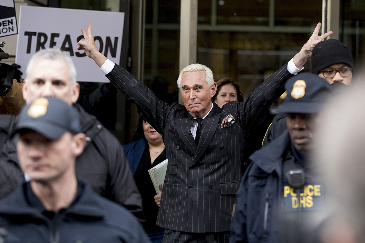 Roger Stone Earns Millions Lobbying Trump Administration After Return to Influence Industry